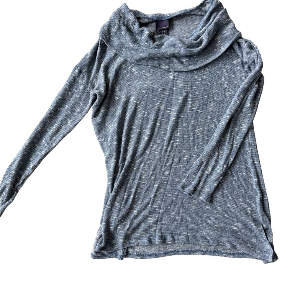Motherhood Heathered Cowl Neck Sweater long sleeve maternity top size medium - Picture 6 of 10
